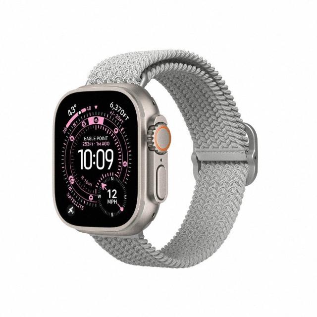 犀牛盾編織錶帶組【Apple】Apple Watch Series 12 GPS 46mm (鋁金屬錶殼搭配運動型錶帶)