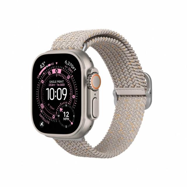 犀牛盾編織錶帶組【Apple】Apple Watch S11 GPS 46mm(鋁金屬錶殼配運動錶帶)