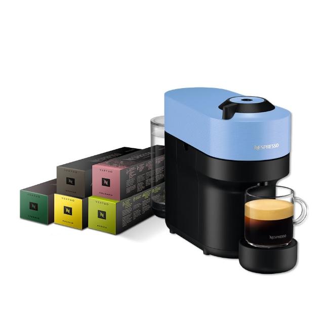 【Nespresso】Vertuo POP膠囊咖啡機_多色任選 送禮 入厝 全自動咖啡機 美式咖啡機(晨間美式50顆組)