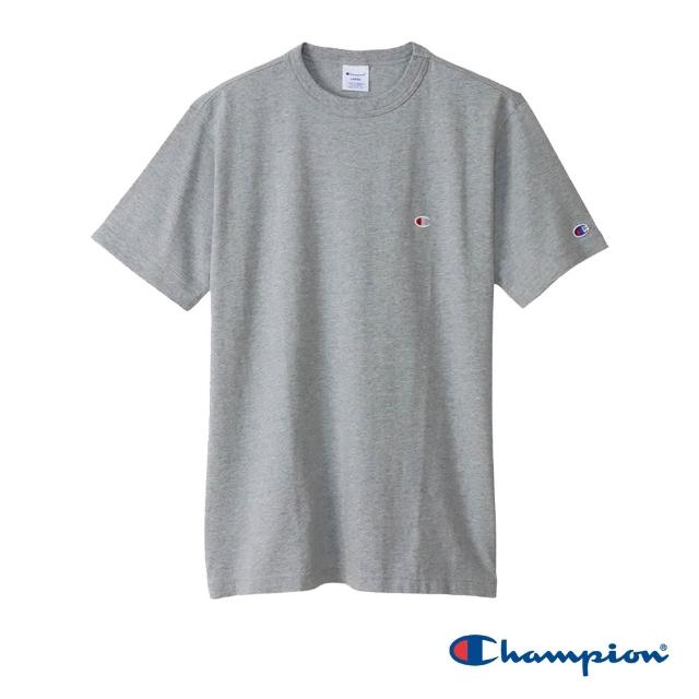【Champion】官方直營-經典刺繡LOGO素色短袖Tee-男(8色-日規)