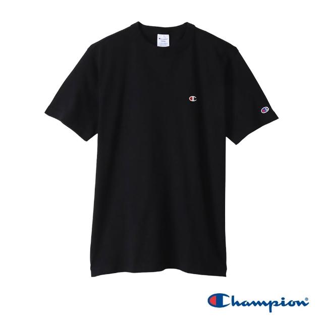 【Champion】官方直營-經典刺繡LOGO素色短袖Tee-男(8色-日規)