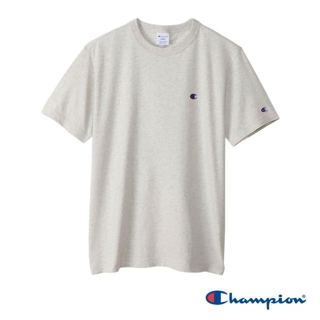 【Champion】官方直營-經典刺繡LOGO素色短袖Tee-男(8色-日規)