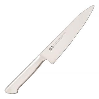 11235553 OL 【佐竹產業】日本製一體成型 PISCES不鏽鋼牛刀 18cm(切肉刀/菜刀/主廚刀)