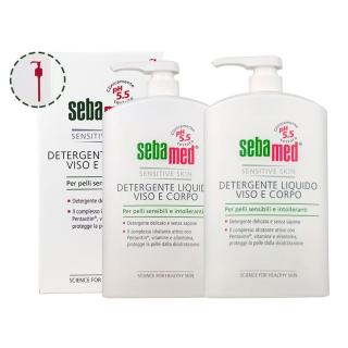 【SEBAMED】ph5.5潔膚露1000ml共2入(航空版)
