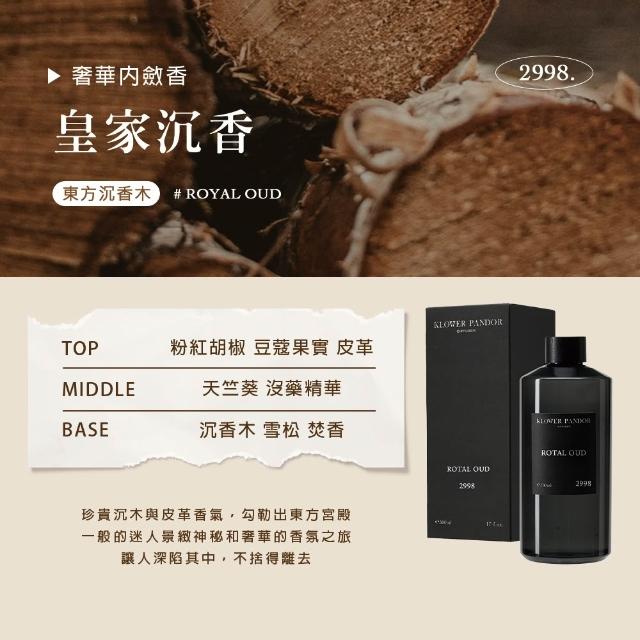 【KLOWER PANDOR】KP記憶香氛 沉浸式空間擴香補充瓶500ml(多款任選)