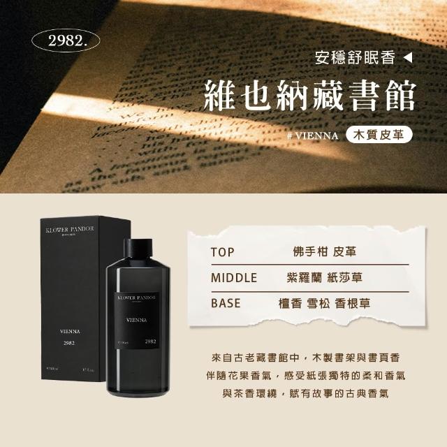 【KLOWER PANDOR】KP記憶香氛 沉浸式空間擴香補充瓶500ml-2入組(多款任選)