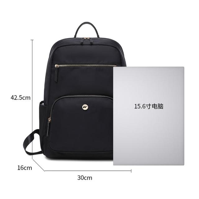 【MoonDy】包包 後背包 電腦後背包 背包女 後背包韓國 筆電後背包 大容量後背包 黑色後背 