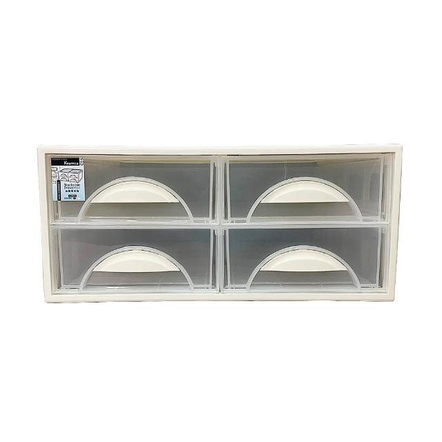 【KEYWAY 聯府】面寬51cm 四抽收納整理箱26L-1入(抽屜收納箱 置物箱 K0984)