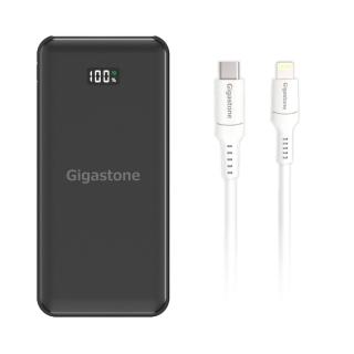 【Gigastone 立達國際】PD3.0 10000mAh Type-C雙向快充行動電源 Type-c to Lightning 30W充電傳輸線
