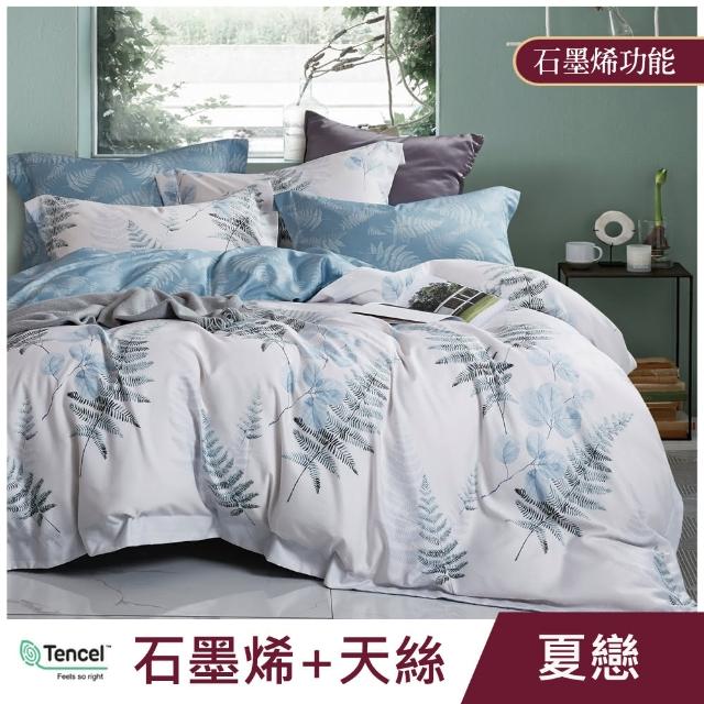 【ALAI 寢飾工場】台灣製 石墨烯×天絲四季被(150X190/涼被/可水洗/多款任選)