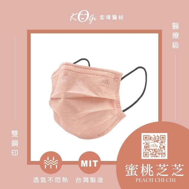 【宏瑋】成人平面醫療口罩 滿版系列4盒組｜50入/盒(成人口罩｜醫療級三層防護 防疫必備｜台灣製造))