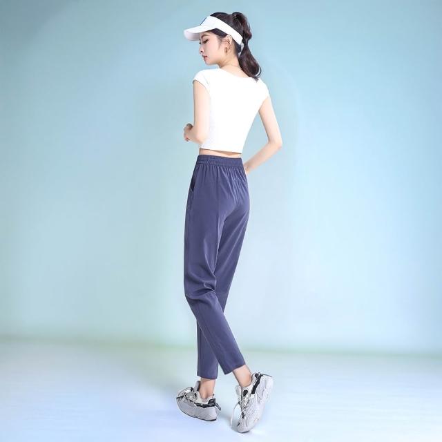 【Amore】夏日百搭多款清涼下著 冰絲褲 涼感褲 涼感長褲 冰絲長褲(冰絲涼褲涼爽超好穿)