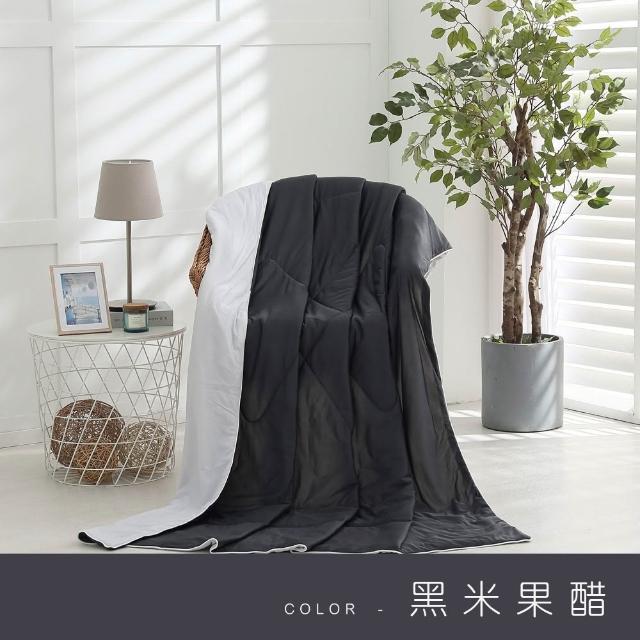 【ISHUR 伊舒爾】玩色雙面冰凍被1入 5x6尺(贈大尺寸洗衣袋1入/涼被/夏被/多款任選 速達)