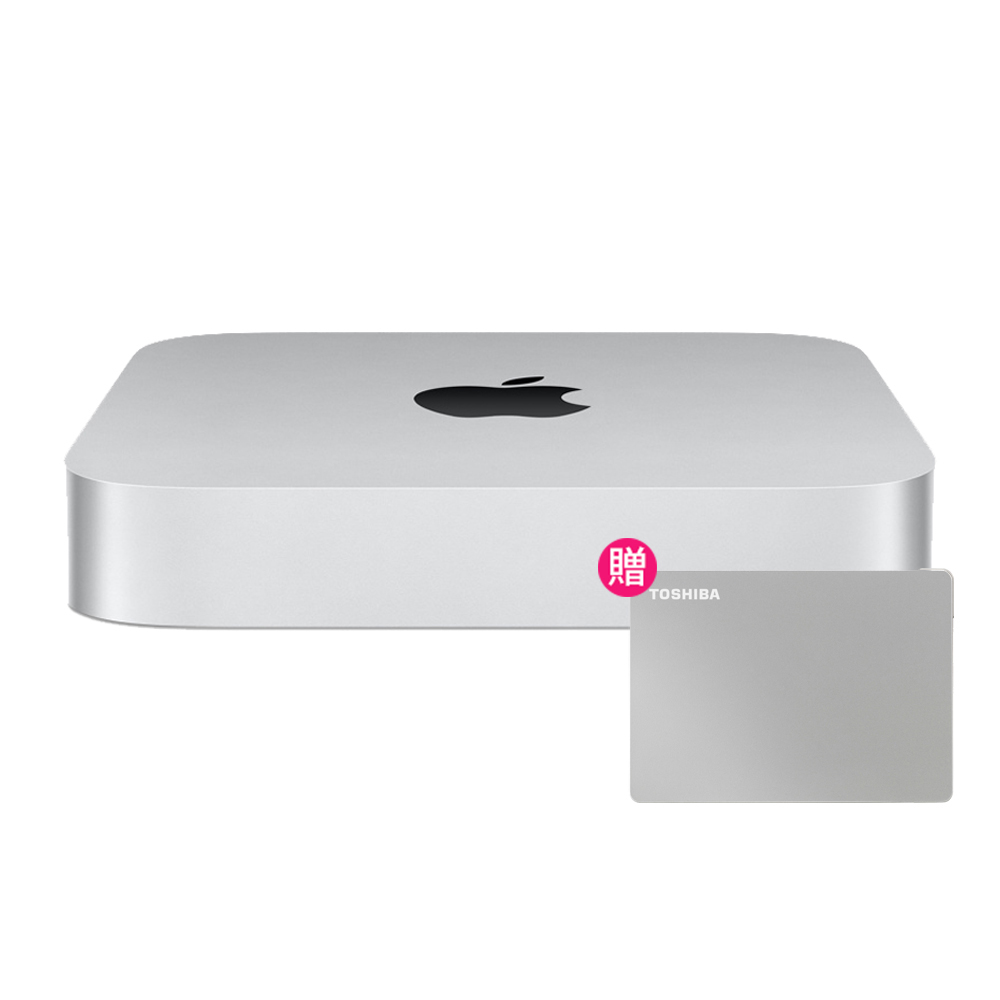 Apple】1TB外接硬碟☆特規機Mac mini M2晶片8核心CPU 與10核心GPU 16G