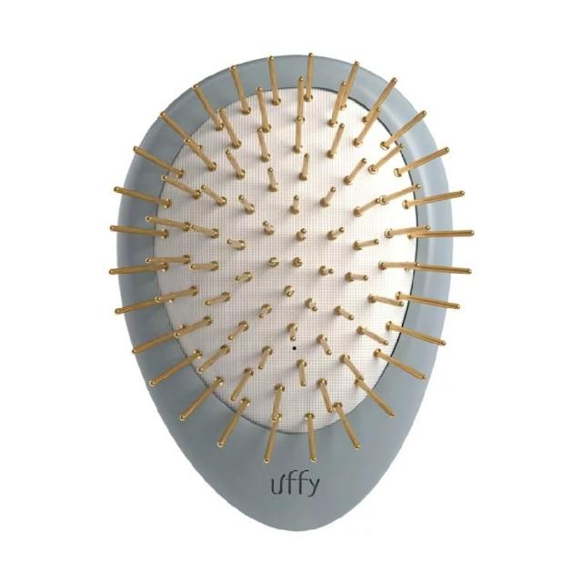 【Uncle Danker 蛋殼北北】Uffy 無非研製所 無非遠紅外線按摩梳+專用清潔刷組(多色任選)