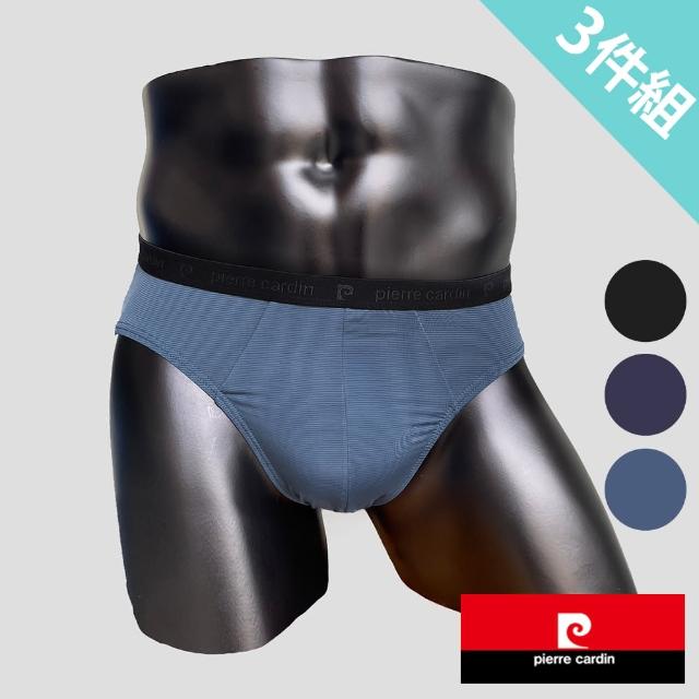 【pierre cardin 皮爾卡登】3件組親膚涼感三角褲(彈性 透氣 柔軟 沁涼)