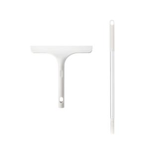 【SHIMOYAMA 霜山】浴室地板/窗戶用矽膠刮水器-短柄款-58cm(除水刮刀/玻璃刮刀/刮水刀)