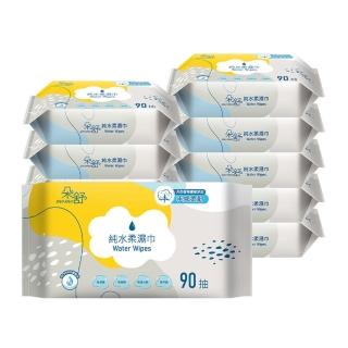 【朵舒】純水柔濕巾90抽x24包/箱*2(共48包)
