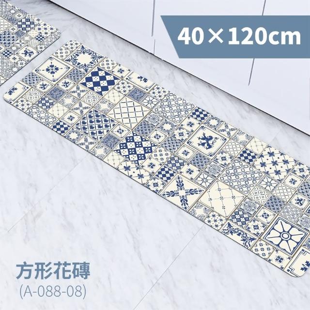 【FL生活＋】奈米硅藻土速乾防滑吸水地墊-基本款2入+特長款1入(雙衛廚房全包組)