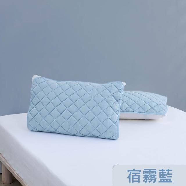 【Tonia Nicole 東妮寢飾】TopCool冰凍銀抗菌涼感枕頭保潔墊2入(八色任選)