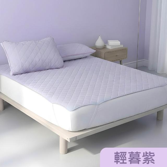 【Tonia Nicole 東妮寢飾】TopCool冰凍銀抗菌涼感墊/涼感保潔墊+枕頭保潔墊2入-八色任選(雙人)