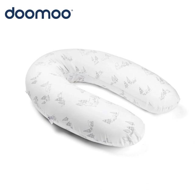 【Doomoo】有機棉舒眠月亮枕(月亮枕 孕婦枕 舒適透氣)
