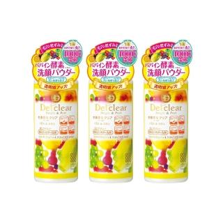 【MEISHOKU 明色】Detclear煥膚酵素洗顏粉75g(超值3入組)