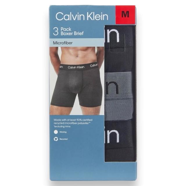 【CALVIN KLEIN】3件組 經典LOGO 男生 四角內褲 CK(多款可挑)
