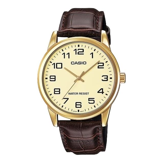【CASIO 卡西歐】復古簡約指針錶(MTP-V001GL/LTP-V001GL)