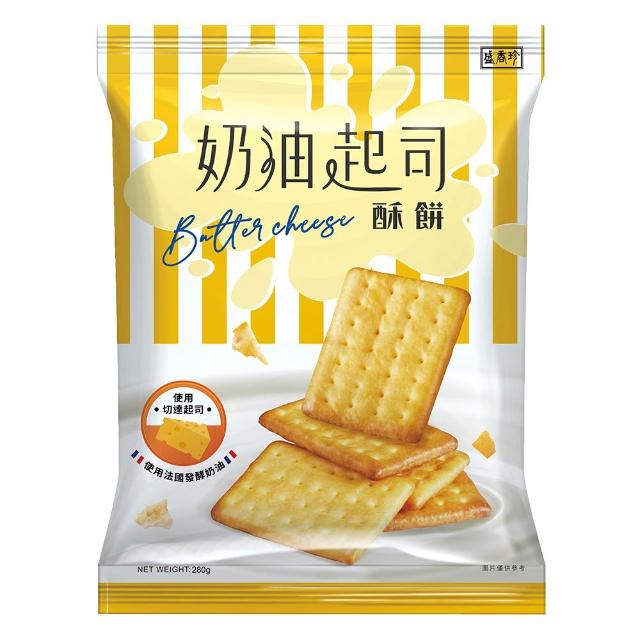 【盛香珍】蘇打餅-酵母覺醒(紫菜青蔥/胡椒/蜜糖/奶油起司酥餅/青蔥) 中元普渡/拜拜/澎派/餅乾