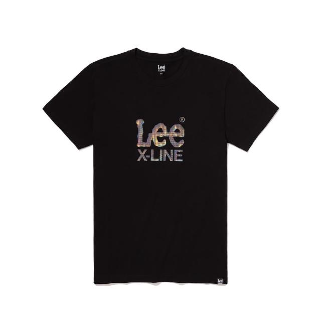 【Lee】男裝 短袖T恤 / 胸前閃色 系列LOGO印花 共2色 標準版型(LB302011K11 / LB302011K14)