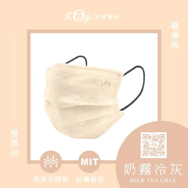 【宏瑋】成人平面醫療口罩 滿版系列4盒組｜50入/盒(成人口罩｜醫療級三層防護 防疫必備｜台灣製造))