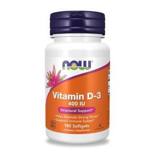 11508762 OL 【NOW Foods】維生素D3膠囊3瓶組(180顆*3瓶)