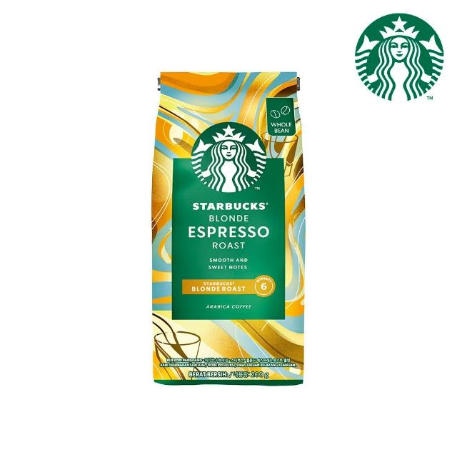 【STARBUCKS 星巴克】精選咖啡豆200g X 4包組 (口味任選 派克市場/黃金烘焙/哥倫比亞)