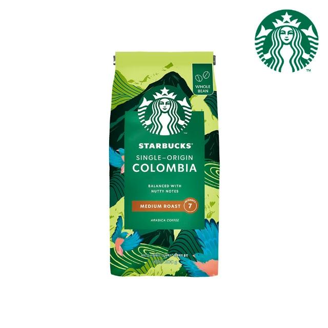 【STARBUCKS 星巴克】精選咖啡豆200g X 4包組 (口味任選 派克市場/黃金烘焙/哥倫比亞)