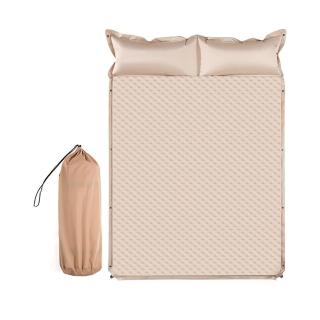 【Chill Outdoor】可拼接 蛋巢紋充氣床墊 雙人款 厚5cm(氣床 充氣睡墊 睡墊 充氣床墊 露營床墊 車用床墊)