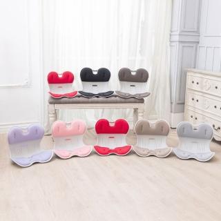 【Roichen】韓國 減壓舒適正脊坐墊/護脊椅墊/護腰靠墊 2入任選-男女成人款(護腰 美姿)