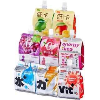 【盛香珍】Energy Time機能飲/零卡蒟蒻/低卡蒟蒻-180gX6包入(口味任選) 果凍飲 果凍包 隨身果凍 低卡果凍