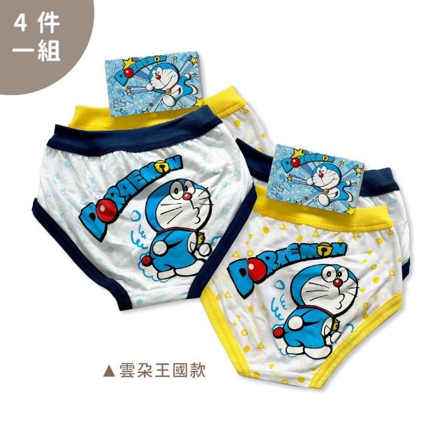 【Oluna 歐露娜】男童三角褲 小叮噹 記憶吐司 哆啦A夢授權(小童內褲 兒童三角褲 男童內褲 兒童內褲 小叮噹)