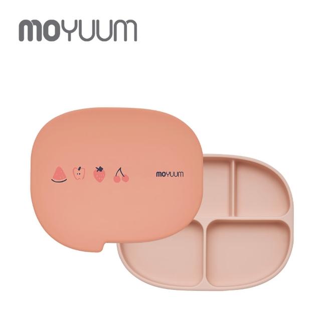 【MOYUUM】韓國 白金矽膠吸盤式餐盤盒 對話框系列(多款可選)