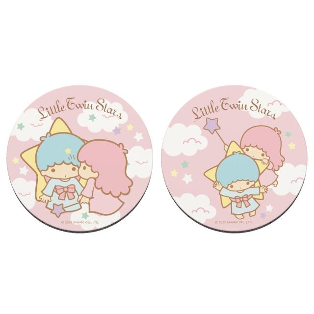 【收納王妃】Sanrio 三麗鷗 軟軟系列 軟式硅藻土杯墊 圓形 杯墊 珪藻土(10*10*0.5)