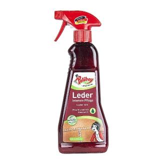 【德淨Poliboy】皮革長效保養噴霧375ml*1(防潮 防汙保護 天然甜橙精油 德國原裝-噴頭式)