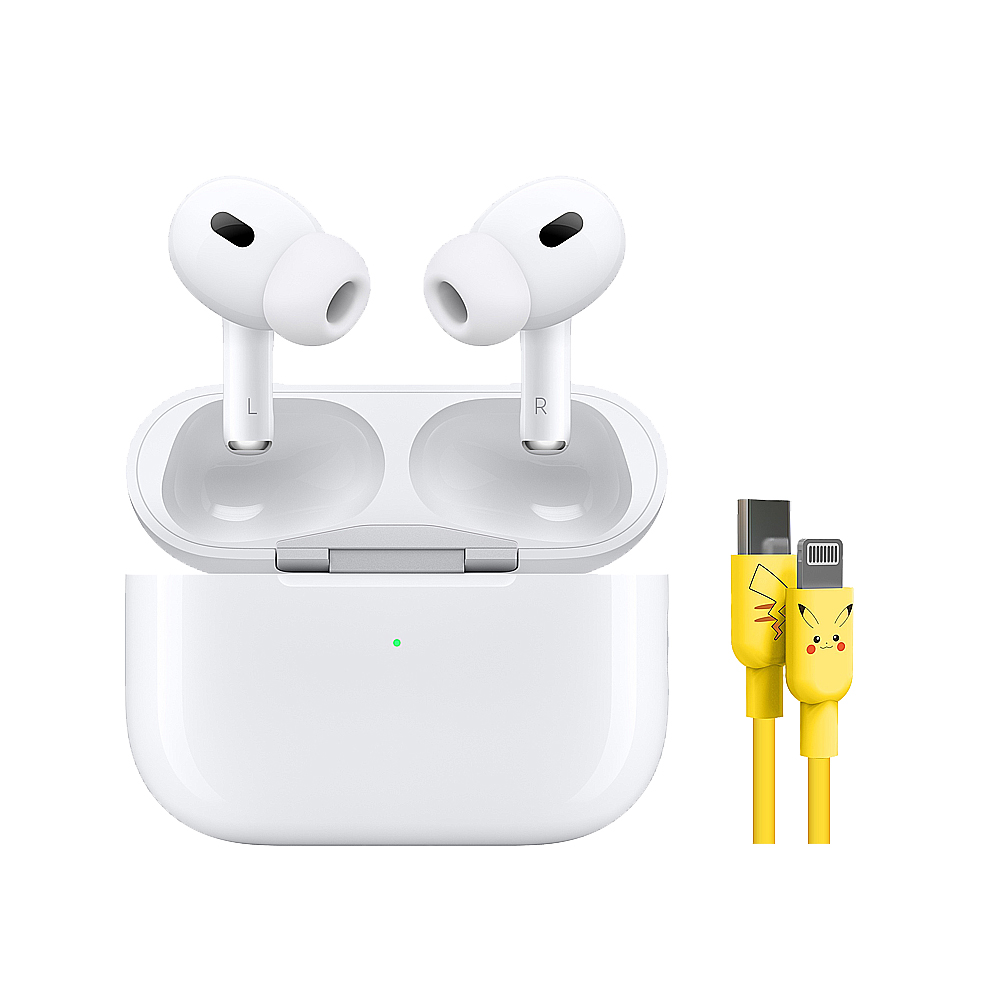 Apple 蘋果】獨家寶可夢充電組AirPods Pro 2 (Lightning充電盒) - momo