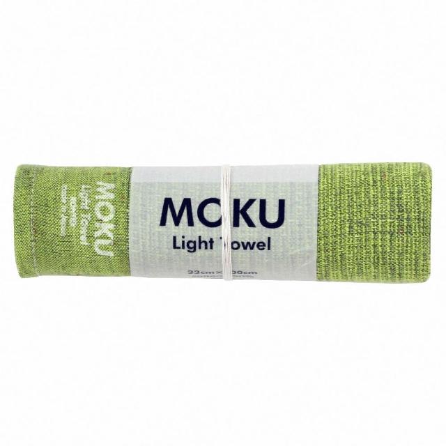 【KONTEX】原廠正貨 100%日本製 MOKU 系列輕薄透氣速乾吸水長毛巾 運動毛巾 33x100cm(健身/露營/旅行)
