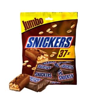 【Snickers 士力架】花生巧克力 樂享包18g*37入(零食/點心)