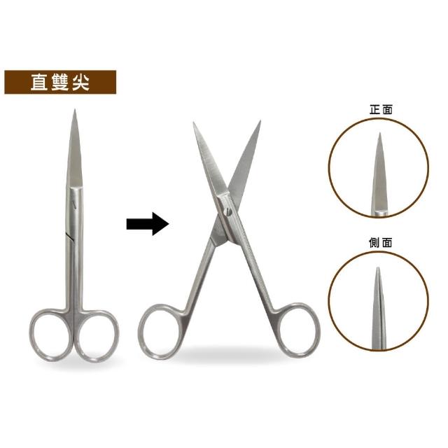 【E-care 醫康】e-CARE醫康 多功能剪刀 14cm(手術剪刀 醫療剪刀 食物剪 不鏽鋼)