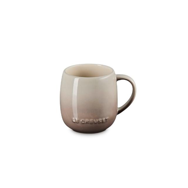 【Le Creuset】瓷器蛋蛋馬克杯380ml(含羞草黃/肉豆蔻 2色選1)