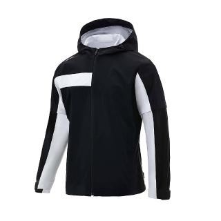 【HONMA 本間高爾夫】男款防雨撞色運動連帽拼雙色外套HMJC302R505(M-XXL 黑色 米)