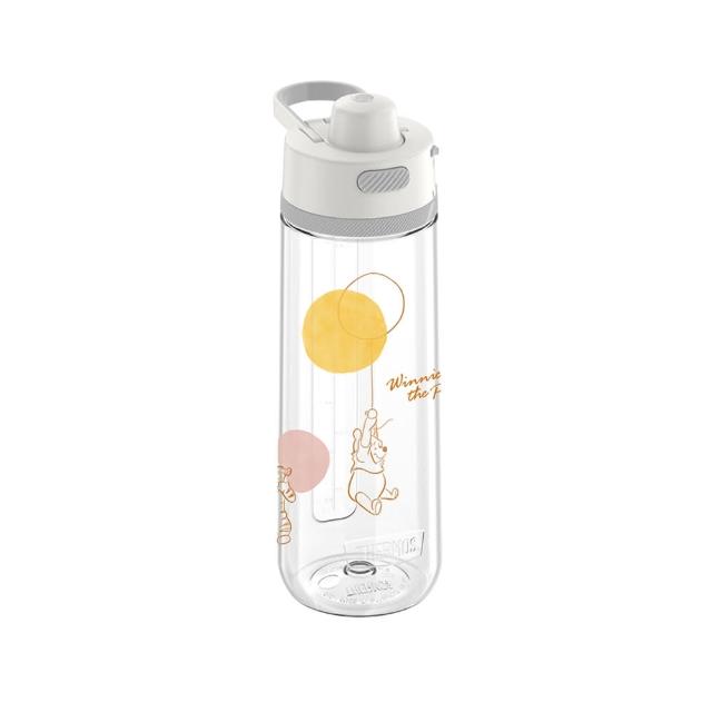 【THERMOS膳魔師】獨家專售_小熊維尼甜甜圈篇彈蓋輕水瓶710ml+710ml(TP4329WP-CL)