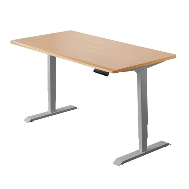 【FUNTE】Prime 4 旗艦款電動升降桌/三節式+ 150x60cm 四方桌板 八色可選(辦公桌 電腦桌 工作桌 書桌)